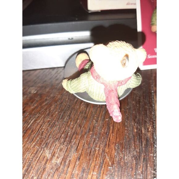 New 2002 Hallmark Keepsake 100th Anniversary Teddy Bear Wendy Whoosh Ornament - Picture 4 of 7